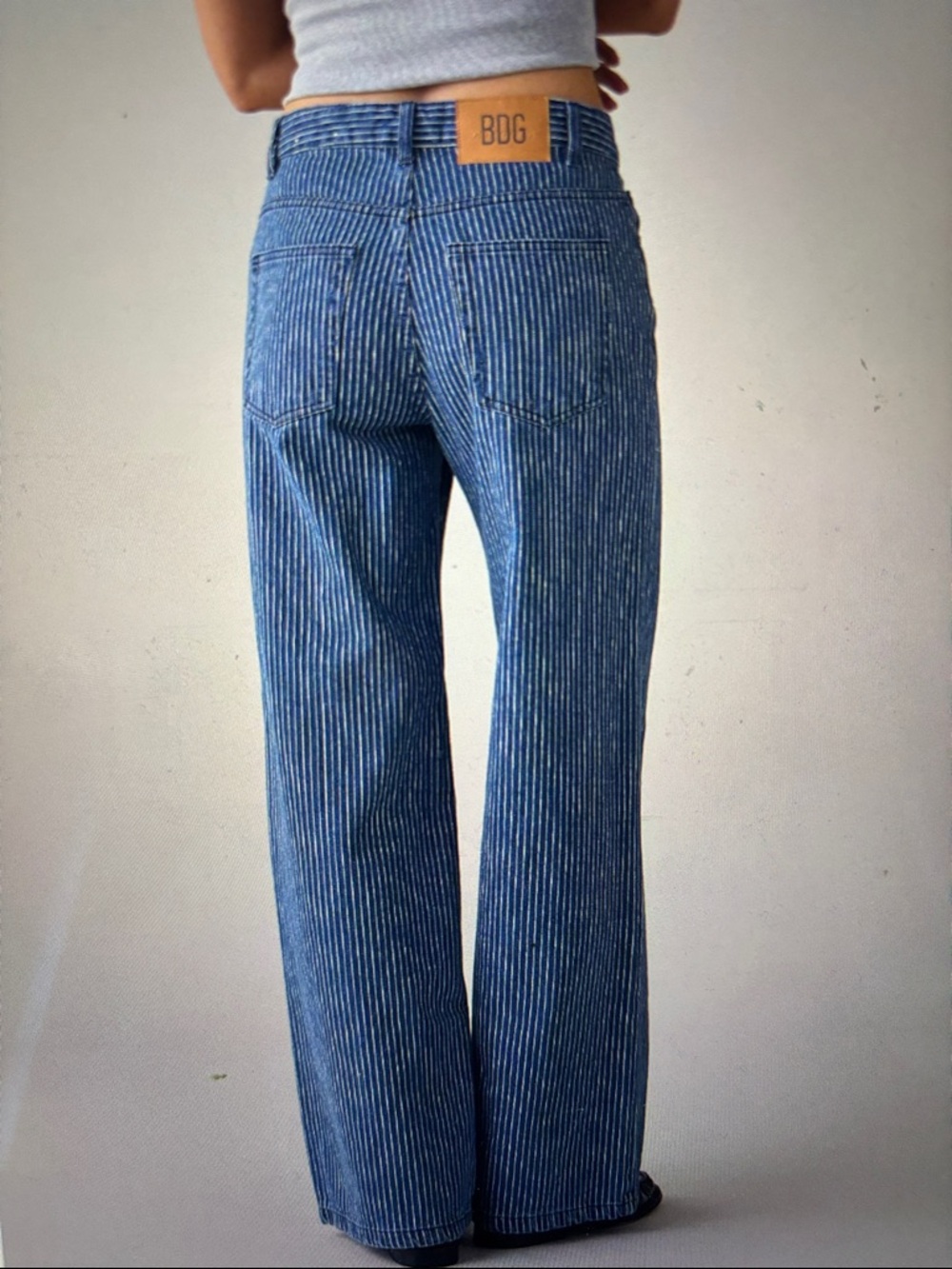 BDG Ozzy Pinstripe Loose Jean - Picture 3 of 6